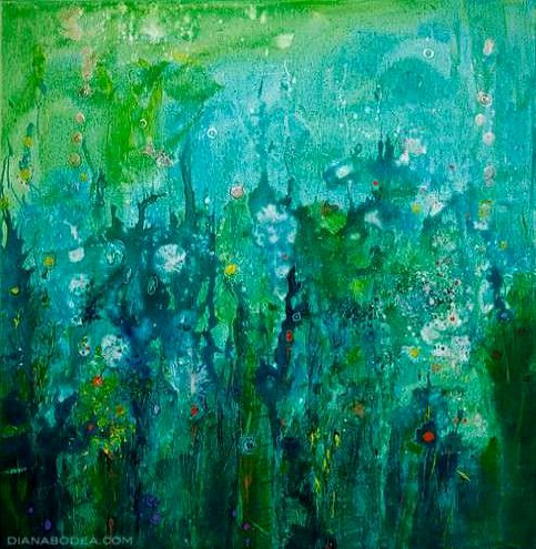 Microcosmos - 70x70cm